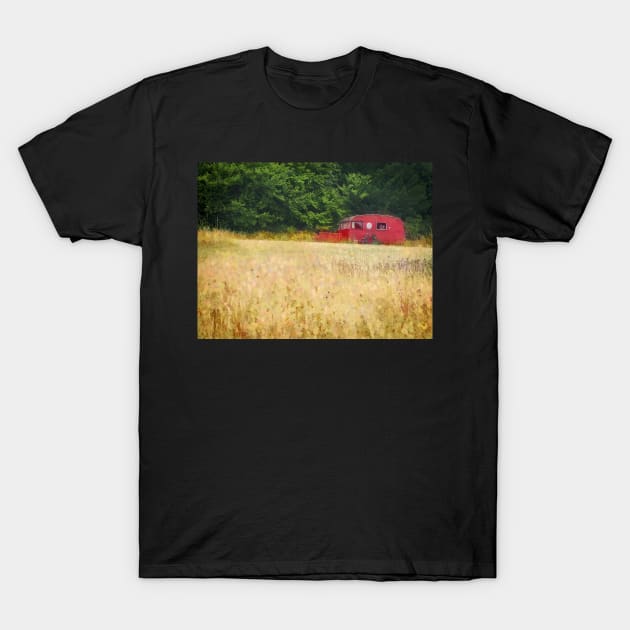 The Red Caravan T-Shirt by heidiannemorris